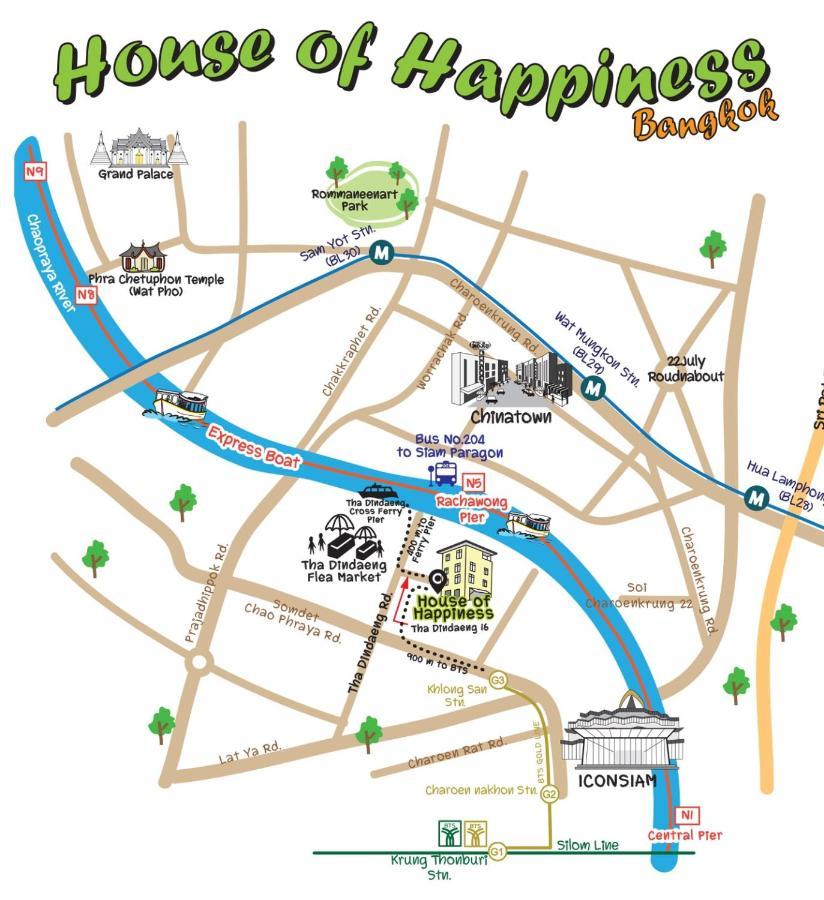 House Of Happiness Aparthotel Bangkok Exterior photo